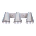 Triple Tapered-Shade Vanity Light