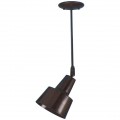 Tiered-shade Ceiling Fixture on Stem